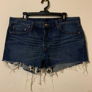 Levi’s Dark Denim Shorts